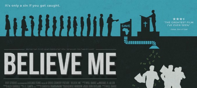Believe Me movie, Christopher McDonald, Lecrae, and Nick Offerman